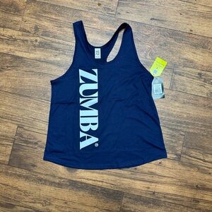 Zumba Fitness Women's Dark Blue Tank Top